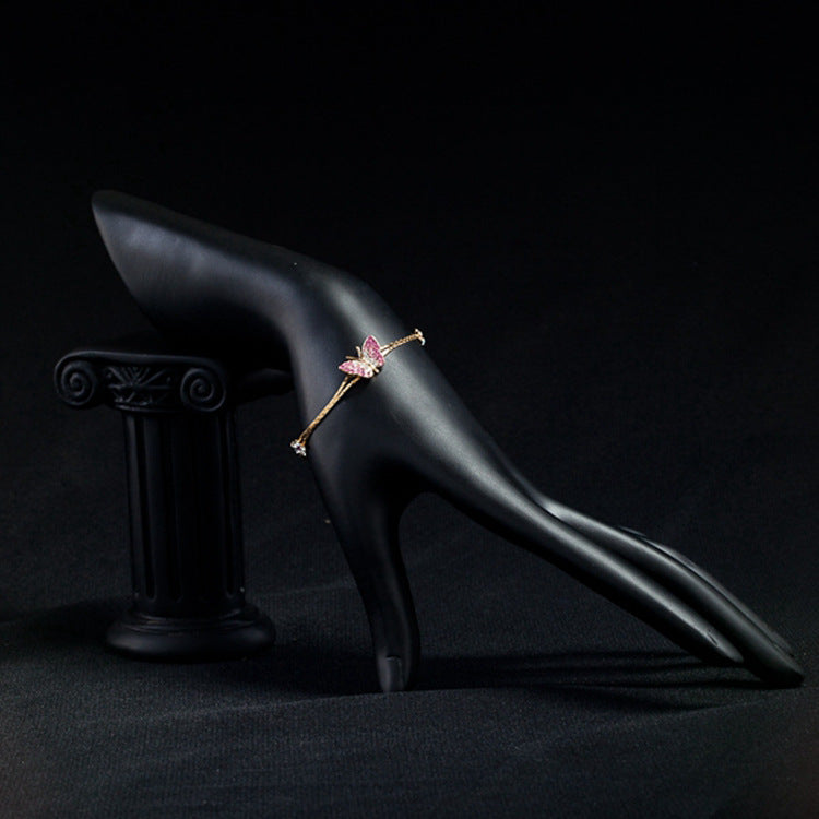 Butterfly Rhinestone Bracelet – Elegant Women’s Fashion Jewelry