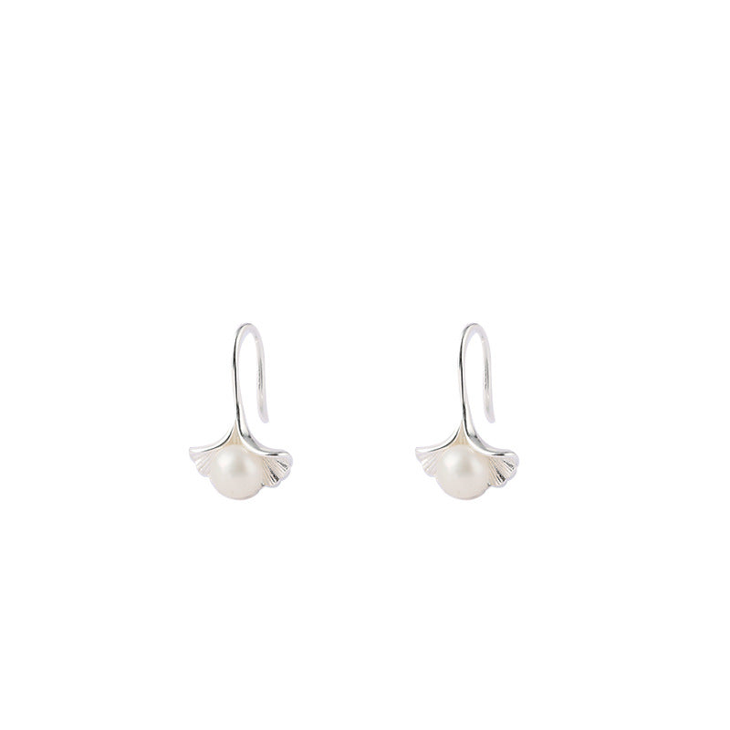 Ginkgo Leaf Ear Hooks – Elegant Women’s Earrings