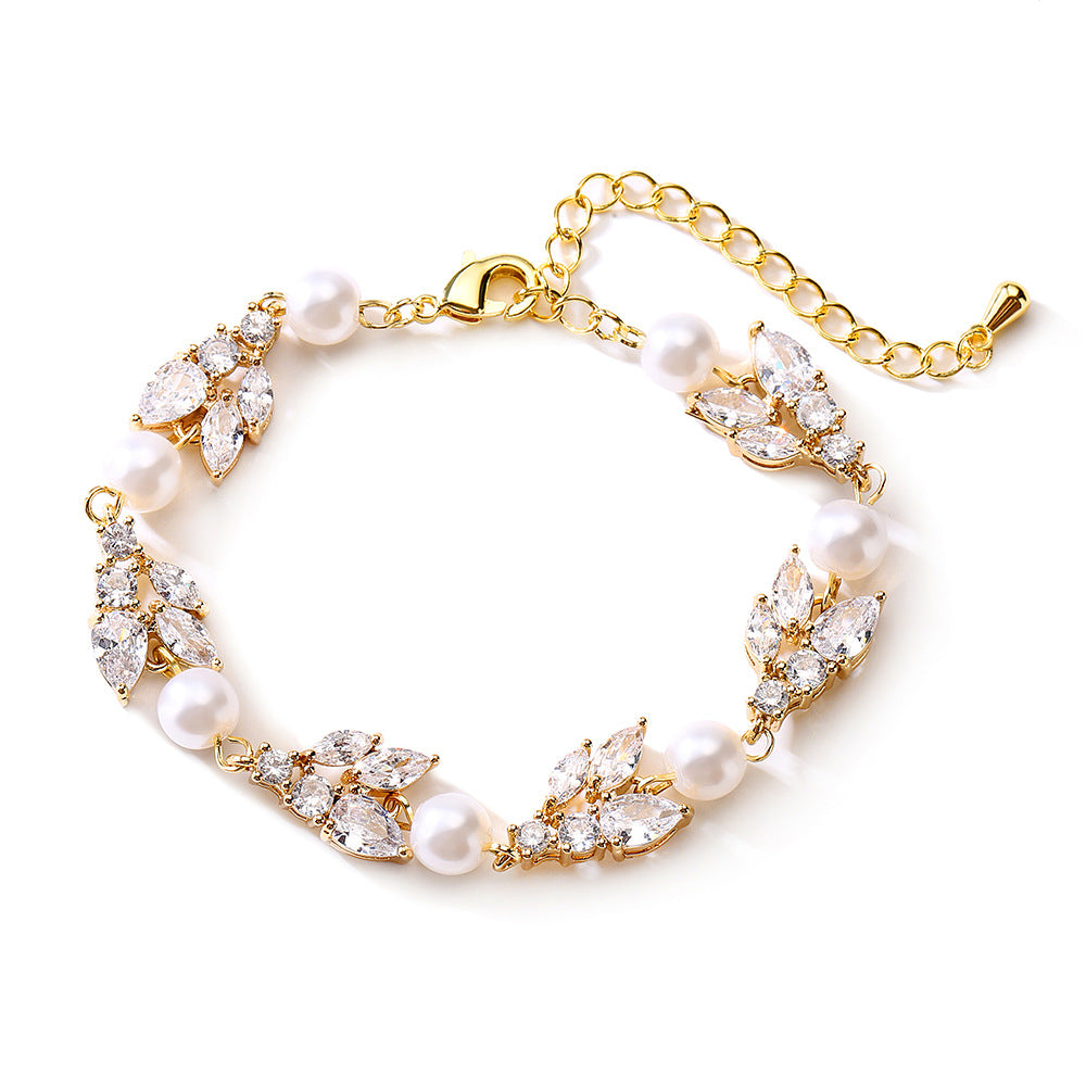 Micro-Inlaid Zircon Jewelry – Elegant Gift for Girlfriends