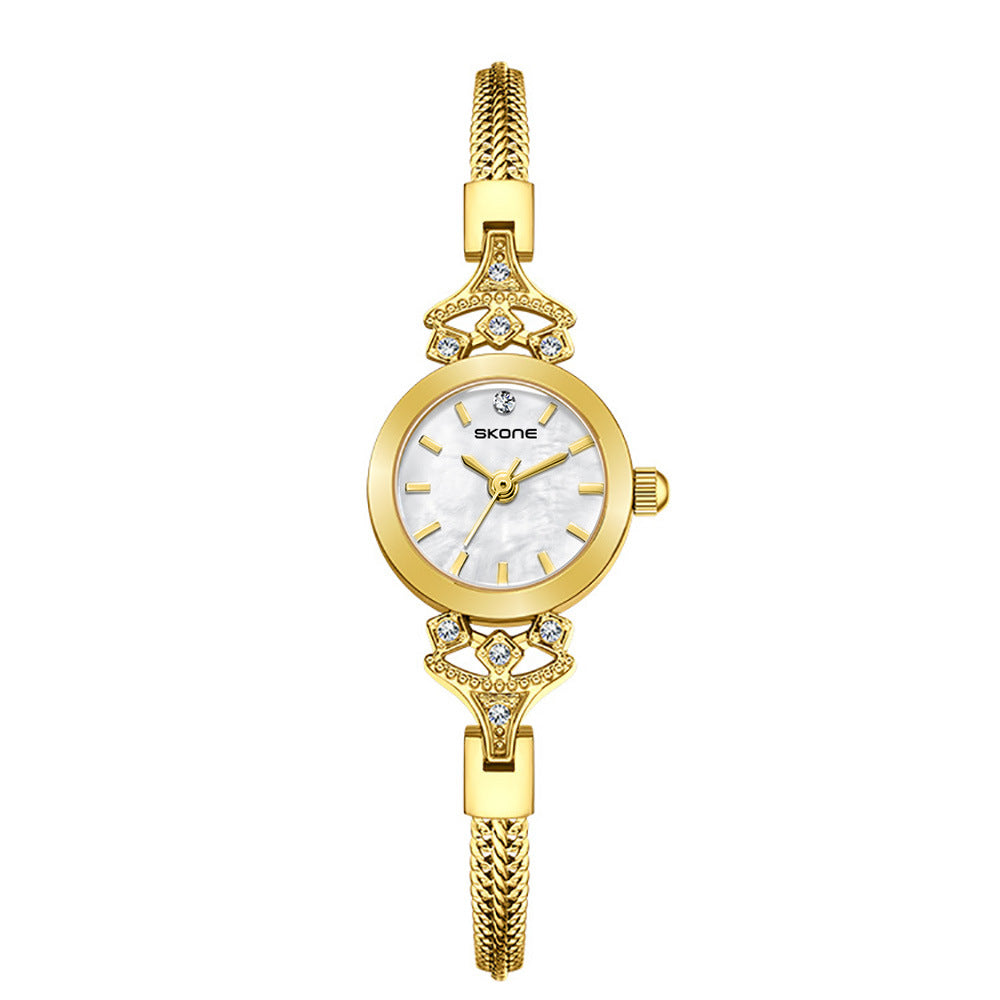 Exquisite Waterproof Quartz Watch – Elegant Women’s Wristwatch