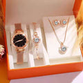 Luxury Women’s Jewelry Gift Set – Watch, Bracelet & Necklace